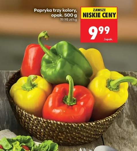 Papryka trzy kolory