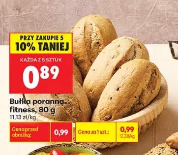 Bułka poranna fitness