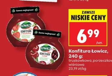 Konfitura Łowicz truskawkowa +2 warianty