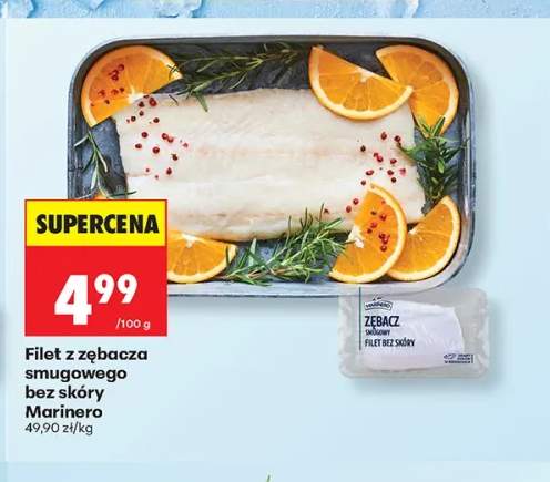 Filet z zębacza smugowego bez skóry Marinero