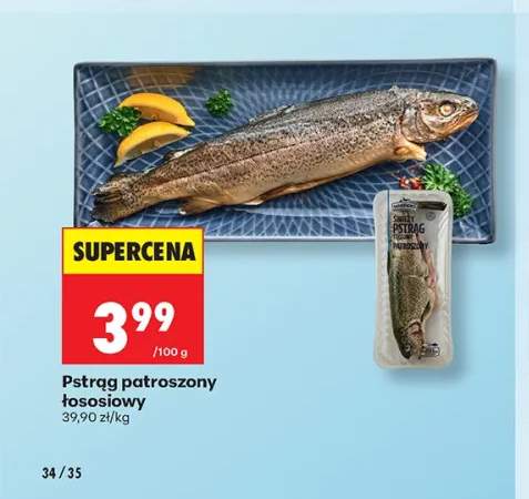 Pstrąg patroszony łososiowy Marinero