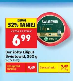 Ser żółty Liliput Światowid