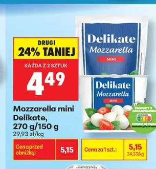 Mozzarella mini Delikate