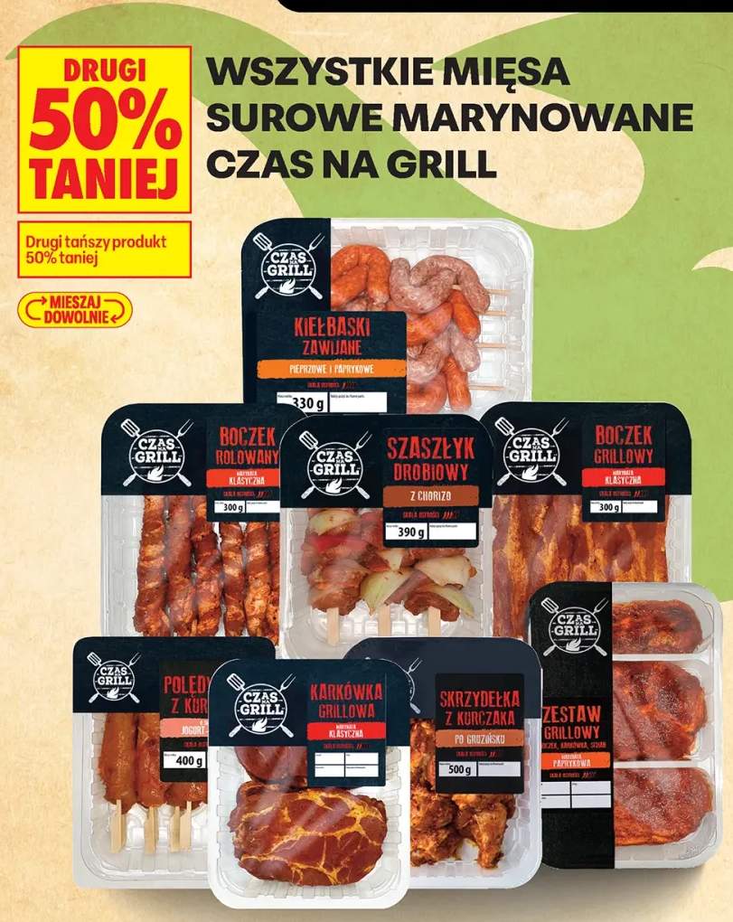 Mięsa surowe marynowane Czas na Grill +8 wariantów