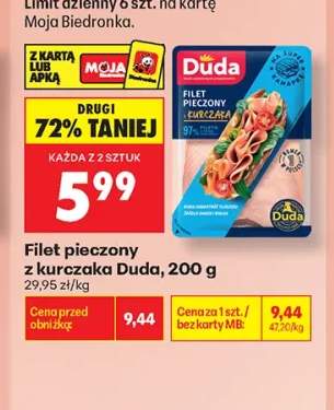 Filet pieczony z kurczaka Duda