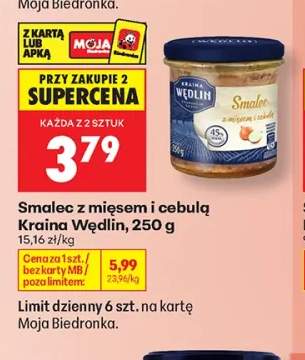 Smalec z mięsem i cebulą Kraina Wędlin