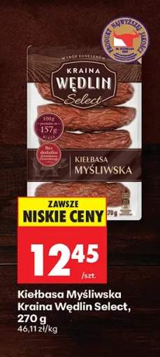 Kiełbasa Myśliwska Kraina Wędlin Select