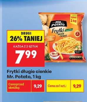 Frytki długie cienkie Mr. Potato