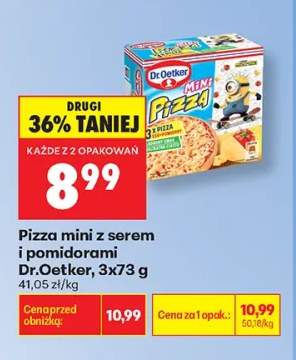 Pizza mini z serem i pomidorami Dr. Oetker