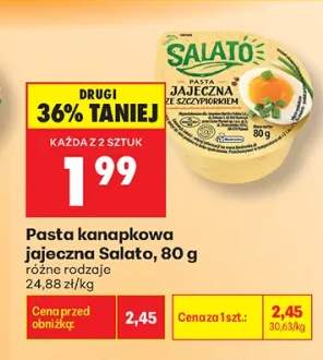 Pasta kanapkowa jajeczna ze szczypiorkiem Salato