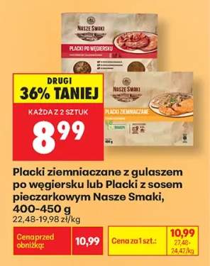 Placki ziemniaczane z gulaszem po węgiersku Nasze Smaki +1 wariant