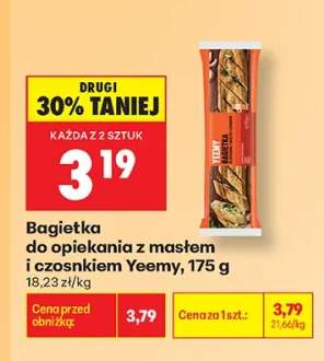 Bagietka do opiekania z masłem i czosnkiem Yeemy