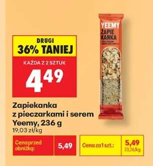 Zapiekanka z pieczarkami i serem Yeemy