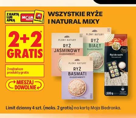 Ryże i natural mixy Plony Natury +4 warianty