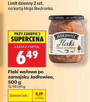 Flaki wołowe po zamojsku Jadłowiec