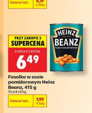 Fasolka w sosie pomidorowym Heinz Beanz