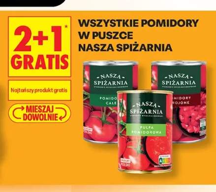 Pomidory w puszce Nasza Spiżarnia +3 warianty