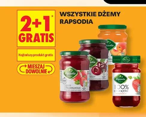 Dżemy Rapsodia +3 warianty