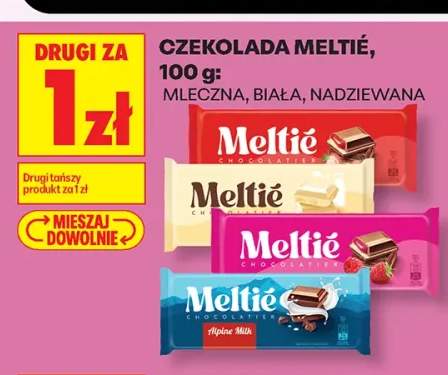 Czekolada Meltié mleczna +3 warianty