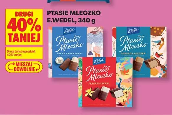 Ptasie Mleczko śmietankowe E.Wedel +2 warianty