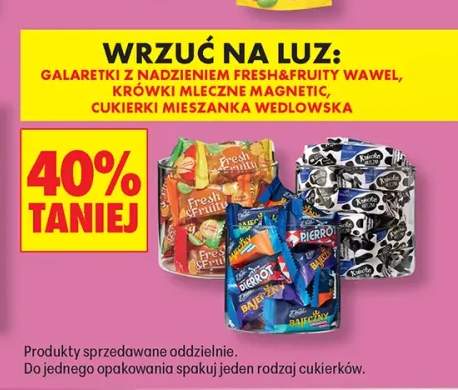 Galaretki z nadzieniem Wawel Fresh & Fruity +2 warianty