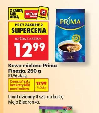 Kawa mielona Prima Finezja