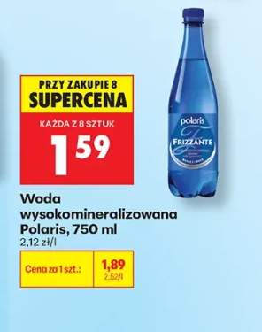 Woda wysokomineralizowana Polaris Frizzante