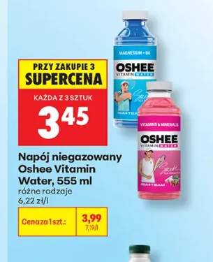 Napój niegazowany Oshee Vitamin Water Magnesium + B6 +1 wariant