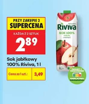 Sok jabłkowy 100% Riviva