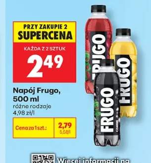 Napój Frugo żółte +1 wariant