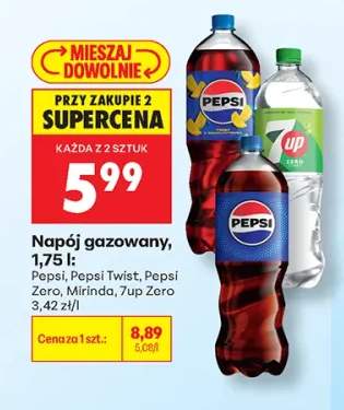 Napój gazowany Pepsi +4 warianty