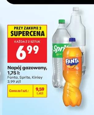 Napój gazowany Fanta +2 warianty