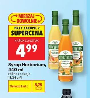Syrop Herbarium malina +2 warianty