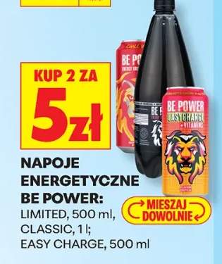 Napój energetyczny Be Power Limited +2 warianty