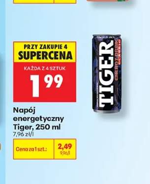 Napój energetyczny Tiger