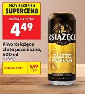 Piwo Książęce Złote Pszeniczne