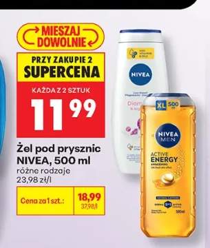 Żel pod prysznic Nivea Men Active Energy +1 wariant
