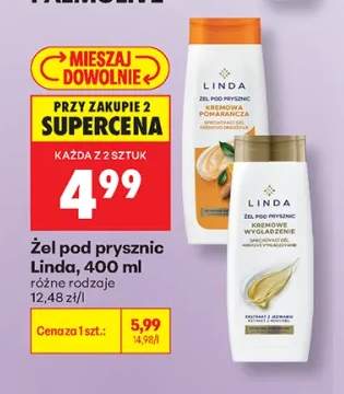 Żel pod prysznic Linda Pomarańcza +1 wariant