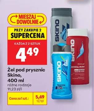 Żel pod prysznic Skino TeamUp 3in1 +2 warianty