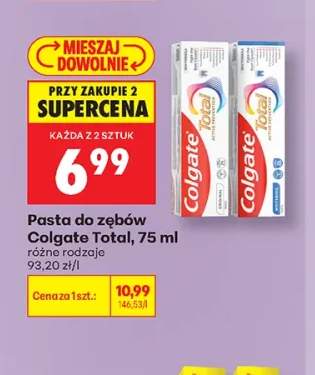 Pasta do zębów Colgate Total Original +1 wariant