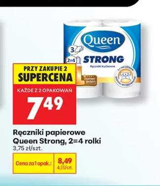 Ręczniki papierowe Queen Strong 2-pak