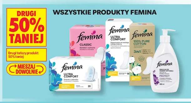 Wszystkie produkty Femina +6 wariantów