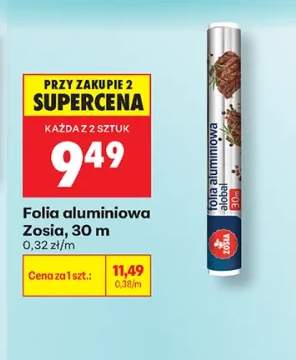 Folia aluminiowa Zosia
