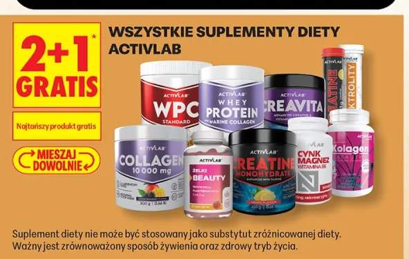 Suplementy diety Activlab +4 warianty