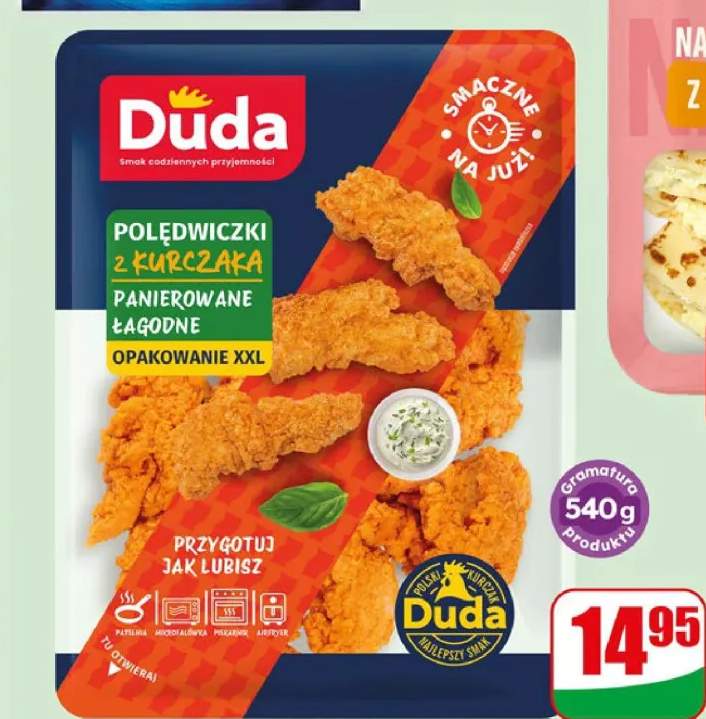 polędwiczki z kurczaka panierowane