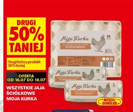 Jajka ściółkowe Moja Kurka 20-pak +2 warianty