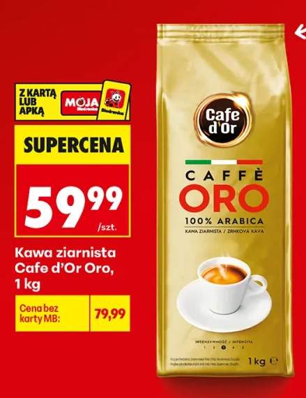 Kawa ziarnista Cafe d'Or Caffè Oro