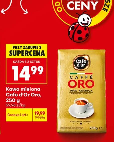 Kawa mielona Cafe d'Or Caffè Oro