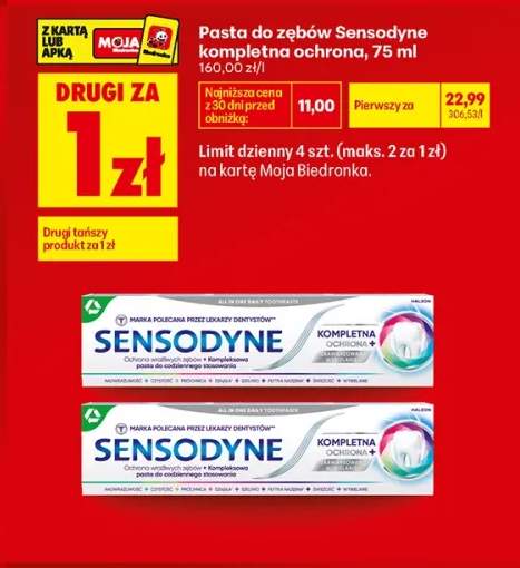Pasta do zębów Sensodyne Kompletna Ochrona