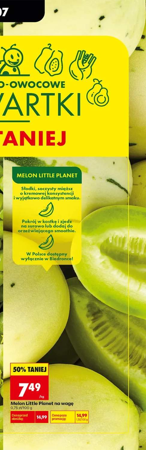 Melon Little Planet na wagę